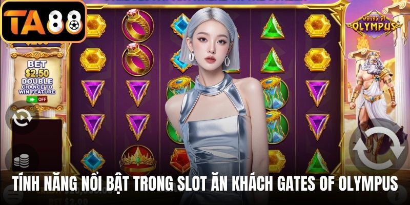 Tính năng nổi bật trong slot ăn khách Gates Of Olympus